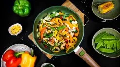 Just Vegan Koekenpan ECO Met Afneembaar Handvat 20 Cm Aluminium Groen -Thuiskeuken 1200x673