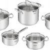 Tefal Duetto+ Pannenset -10 Delig- 5 Pannen - Kookpannenset - Zilver - Afdruipdeksels -Thuiskeuken 1200x675 1
