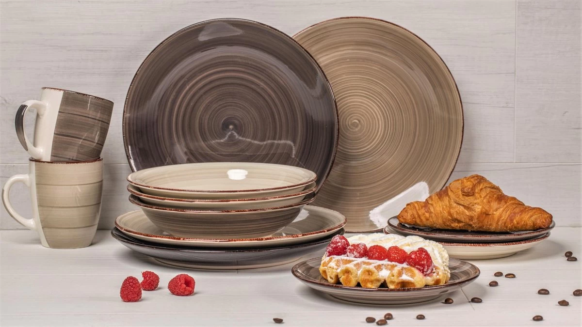 Studio Tavola Serviesset Vintage Loft 18-Delig 5 Studio Tavola Serviesset Vintage Loft 18-Delig - Afbeelding 3