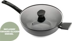 ISENVI Avon Keramische Wok Met Deksel 36 CM - Ergo Greep 10 ISENVI Avon Keramische Wok Met Deksel 36 CM - Ergo Greep -Thuiskeuken 1200x692