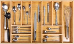 Grote Bestekbak Bamboe 81x47CM - Coninx Besteklade - Opbergbak - Duurzaam - Bamboe - Voor Laden Vanaf 47cm Diep 13 Grote Bestekbak Bamboe 81x47CM - Coninx Besteklade - Opbergbak - Duurzaam - Bamboe - Voor Laden Vanaf 47cm Diep -Thuiskeuken 1200x711 5