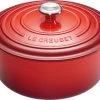 Le Creuset Signature Braadpan - 4,2 L - 24 Cm - Kersenrood 2 Le Creuset Signature Braadpan - 4,2 L - 24 Cm - Kersenrood -Thuiskeuken 1200x751