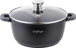 Cheffinger Cooking | Braadpan Met Deksel | 28cm | Alle Warmtebronnen |DC28 10 Cheffinger Cooking | Braadpan Met Deksel | 28cm | Alle Warmtebronnen |DC28 -Thuiskeuken 1200x757 1