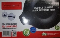 Royalty Line Marble Coating Wok - Met Glazen Deksel - Zwart - 30 Cm -Thuiskeuken 1200x763 1