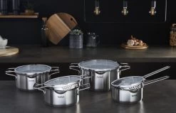 Tefal Nordica Pannenset 4 Delig - Steelpan Ø16 Cm & Kookpan Ø 18 + Ø 20 + Ø 24 Cm -Thuiskeuken 1200x772