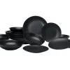 Buccan Borden Set - Matt Onyx - Zwart - 18pcs -Thuiskeuken 1200x797 2