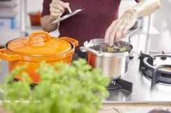 BK Q-linair Master Glas Pannenset - 5-delig - Glazen Deksel - Veilig Afgietsysteem - Inductie -Thuiskeuken 1200x798 3