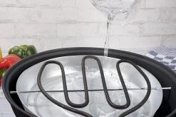 Alpina Elektrische BBQ - Tafel-Barbecue - Geen Rook - Binnen Barbecueën - 1250W - Ø 30 Cm - Zwart -Thuiskeuken 1200x798 5