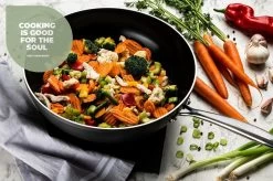 ISENVI Victoria Forged Keramische Wokpan 32CM - RVS Greep -Thuiskeuken 1200x799 32