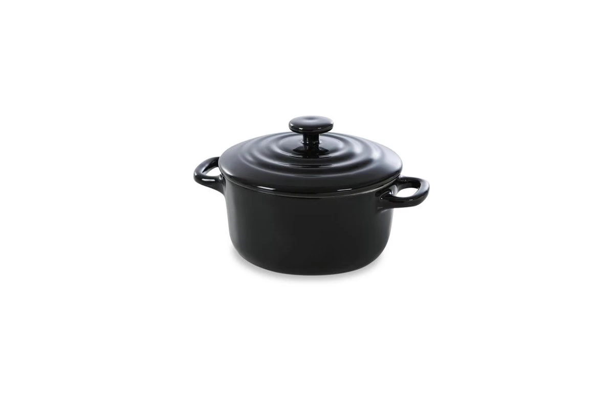 BK Bourgogne Cocotte Ø 10 Cm - 2 Stuks - Zwart - Oven 14 BK Bourgogne Cocotte Ø 10 Cm - 2 Stuks - Zwart - Oven - Afbeelding 12