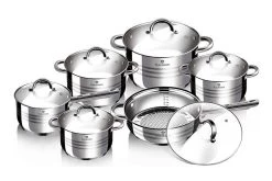 Blaumann 12-delige Roestvrijstalen Pannenset -Thuiskeuken 1200x800 1