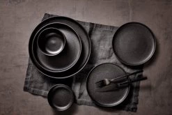 Maastricht Porselein Serviesset Universe Porselein 6-persoons 24-delig Zwart -Thuiskeuken 1200x800 124