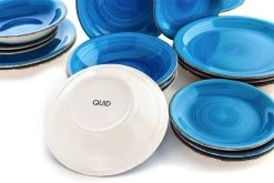 Quid | 18-delige Bordenset | Aardenwerk Bordenset | Vita Azul | Blauw -Thuiskeuken 1200x800 136