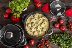 Smile 10-Delige Pannenset - Anti Aanbaklaag - Vaatwasser Bestendig - Zwart - MGK-17 -Thuiskeuken 1200x800 62