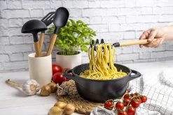 Smile 10-Delige Pannenset - Anti Aanbaklaag - Vaatwasser Bestendig - Zwart - MGK-17 -Thuiskeuken 1200x800 64