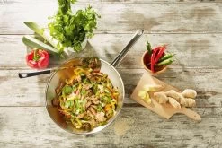 Demeyere Wok - Ø 30 Cm - Vlakke Bodem -Thuiskeuken 1200x800 9