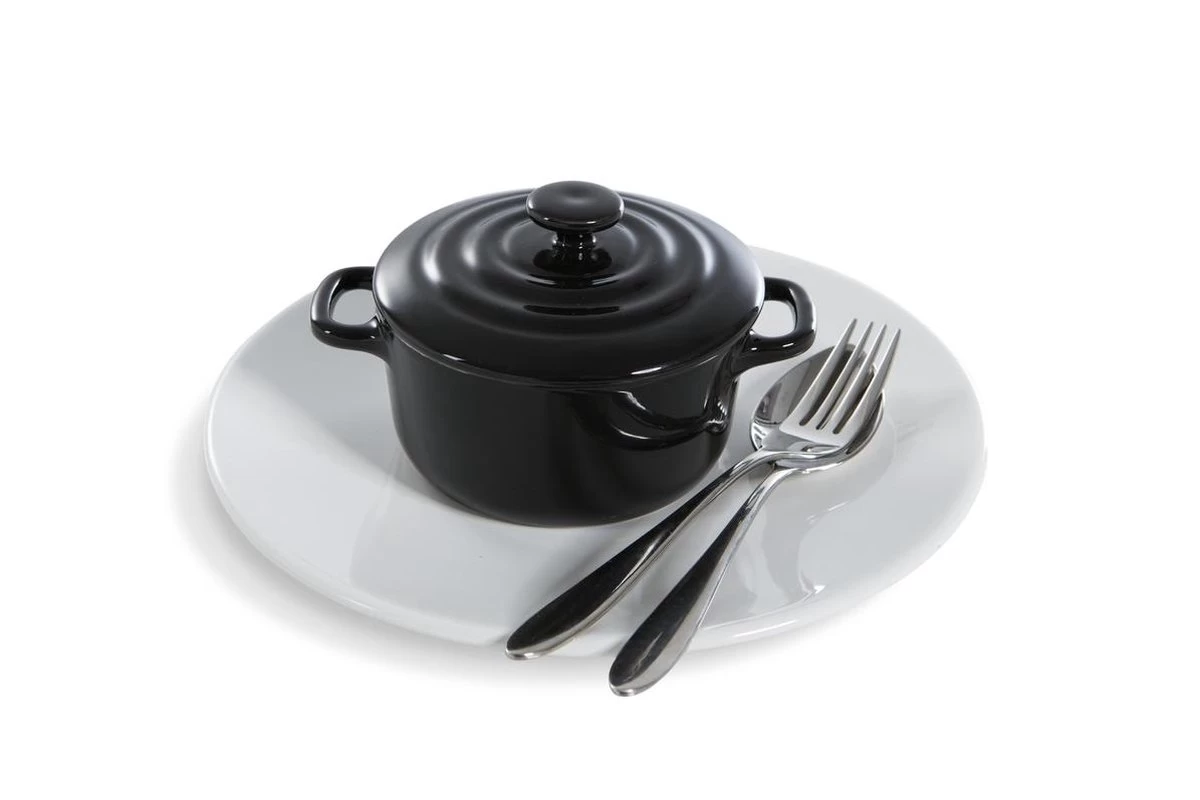 BK Bourgogne Cocotte Ø 10 Cm - 2 Stuks - Zwart - Oven 13 BK Bourgogne Cocotte Ø 10 Cm - 2 Stuks - Zwart - Oven - Afbeelding 11