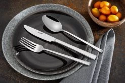 Sola Bestekset Luxor - Modern - 9 Persoons - 90 Delig - Zilverwit Edelstaal 18/10 - RVS - Zilver -Thuiskeuken 1200x801 14