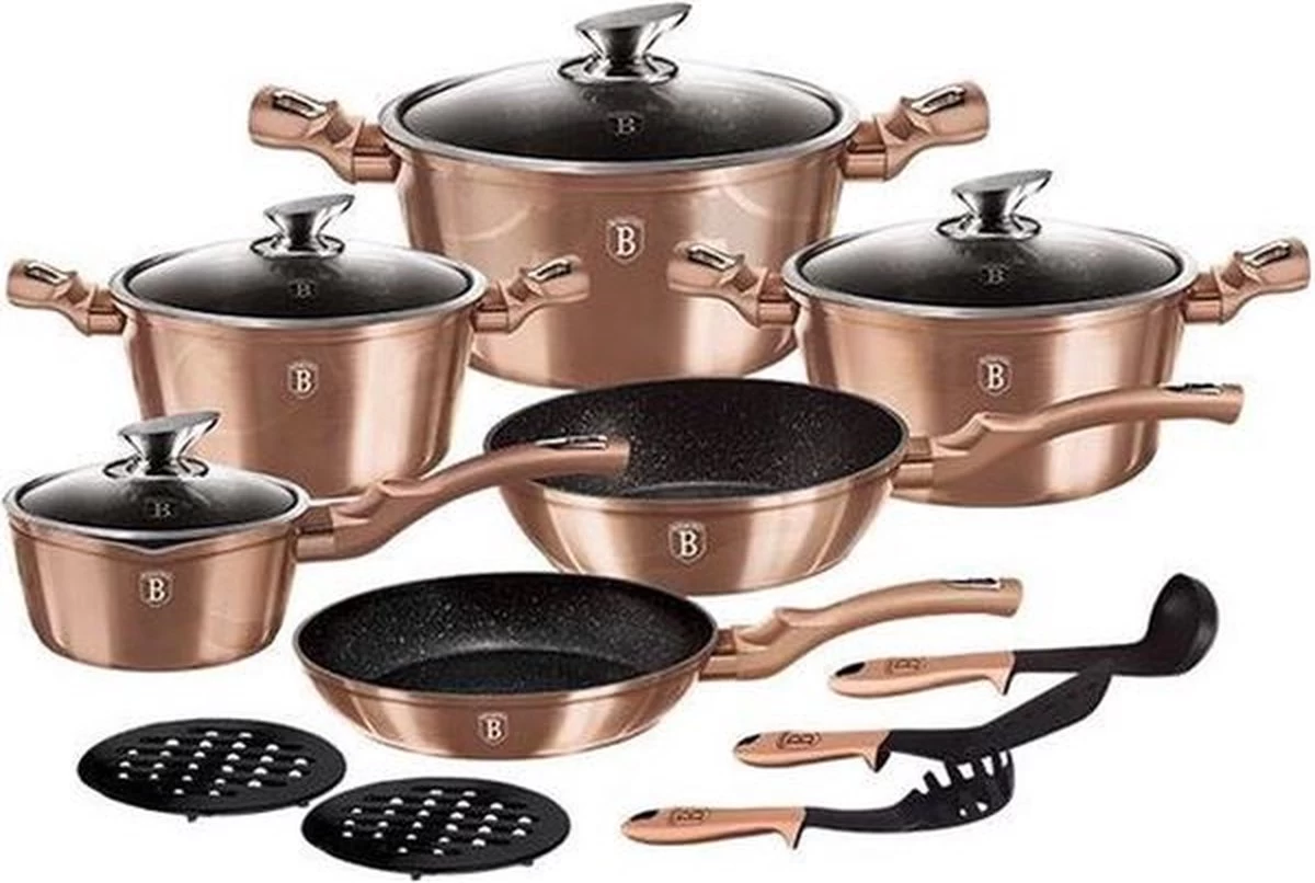 Berlinger Haus 15 Delige Pannenset 3 Berlinger Haus 15 Delige Pannenset