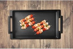 Eurolux Teppanyaki Plaat Met Grepen - 41 X 24 X 2.5 Cm - Zwart - Aluminium - Geschikt Voor Alle Warmtebronnen -Thuiskeuken 1200x809 1