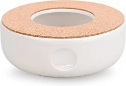 ConBlom Keramische Theepot, Warmer, Theewarmer, Koffiewarmer, Stoofje, Met Kurk-stoofje, Theepot Basis, Theefornuis, Melkwarmer Voor Thuis, Café, Theemelk (zonder Kaars En Theepot) -Thuiskeuken 1200x814 3