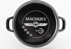 Lite-Body - Magnus Soeppan / Stamppotpan Met Deksel - Ø 24 Cm/ 8l - Emaille - Grijs -Thuiskeuken 1200x827 2