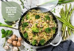 ISENVI Murray Keramische Wokpan Met Deksel 36 CM - RVS Greep -Thuiskeuken 1200x838