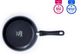 GreenChef Diamond Koekenpan 20cm - Zwart - Inductie - PFAS-vrij -Thuiskeuken 1200x846