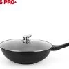 Swiss Pro+ - Marmeren Wokpan - Ø 32 Cm - Geschikt Voor Alle Warmtebronnen -Thuiskeuken 1200x866