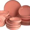 Palmer Serviesset Antigo Porselein 6-persoons 24-delig Roze 2 Palmer Serviesset Antigo Porselein 6-persoons 24-delig Roze -Thuiskeuken 1200x876