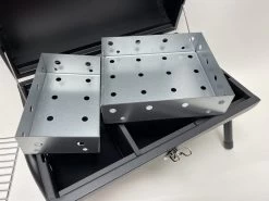 Compacte Draagbare Kolen BBQ Van Wolff BBQ - Handig Voor Op De Camping Op Het Strand Of In Een Park - Smoker Barbecue - Draagbare Lichtgewicht Bbq - Met Thermometer En Lucht Doorvoer. Laat Je Vlees Langzaam Garen. -Thuiskeuken 1200x899 30