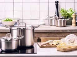 BK Q-linair Master Glas Pannenset - 5-delig - Glazen Deksel - Veilig Afgietsysteem - Inductie -Thuiskeuken 1200x900 17