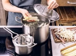 BK Q-linair Master Glas Pannenset - 5-delig - Glazen Deksel - Veilig Afgietsysteem - Inductie -Thuiskeuken 1200x900 19