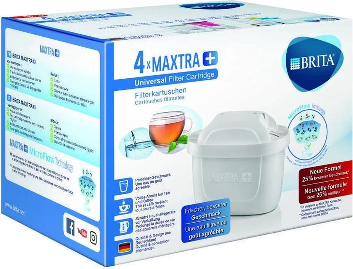 BRITA - Waterfilterpatroon MAXTRA+ 4Pack 17 BRITA - Waterfilterpatroon MAXTRA+ 4Pack - Afbeelding 15