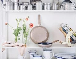 GreenPan Cambridge Koekenpan 24cm - Brons - Inductie - PFAS-vrij -Thuiskeuken 1200x927 1