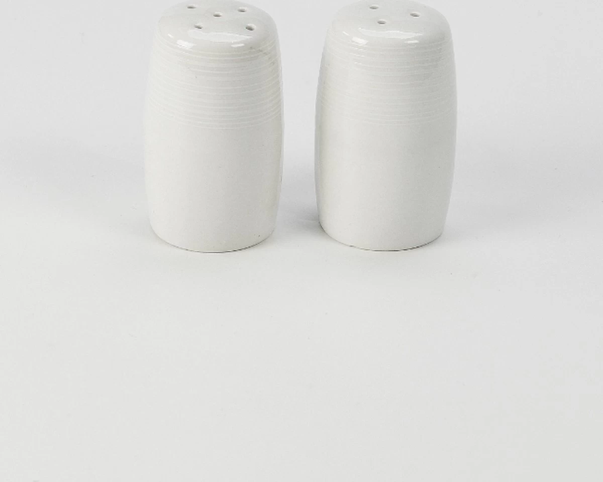 JT Serviesset - Wit - 35delig - 4 Persoons - Luxe Reliëf Design 8 JT Serviesset - Wit - 35delig - 4 Persoons - Luxe Reliëf Design - Afbeelding 6