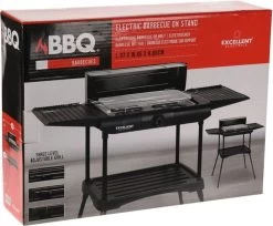 Excellent Electrics Elektrische Barbecue - Grilloppervlak (LxB) 36x24 Cm - 2000W - Zwart -Thuiskeuken 1200x993 4