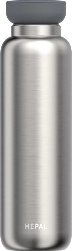 Mepal – Isoleerfles Ellipse 900 Ml – Houdt Je Drankje 12 Uur Warm En 24 Uur Koud – Natural Brushed – Geschikt Voor Bruiswater – Thermosfles – Lekdicht -Thuiskeuken 346x1200