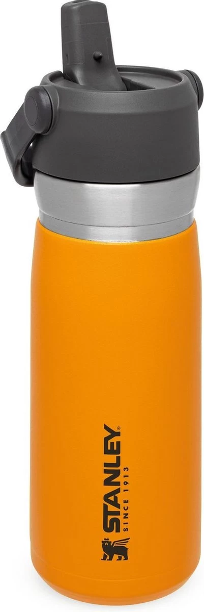 Stanley The IceFlow™ Flip Straw Water Bottle 0,65L - Thermosfles - Saffron 3 Stanley The IceFlow™ Flip Straw Water Bottle 0,65L - Thermosfles - Saffron