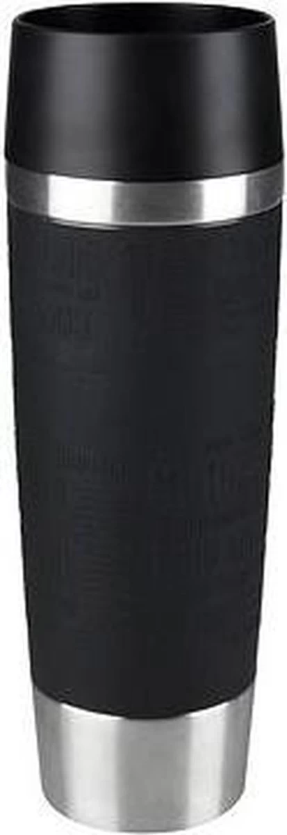 Tefal Travel Mug Thermobeker - 500 Ml - RVS/Zwart 3 Tefal Travel Mug Thermobeker - 500 Ml - RVS/Zwart