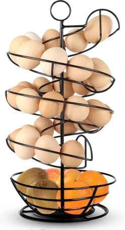 Eiermand – Eierrek – Eierhouder – Eieren – Zwart - Pasen - Tot 40 Eieren - BAULK® -Thuiskeuken 654x1200 1