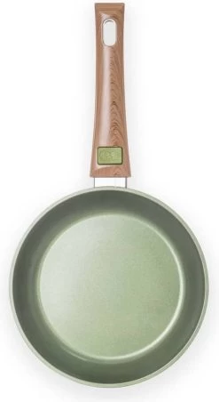 Just Vegan Koekenpan ECO Met Afneembaar Handvat 20 Cm Aluminium Groen -Thuiskeuken 656x1200