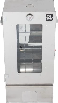 2-L Home & Garden XL Rookoven - RVS - 80x40x28 Cm - 3 Etages -Thuiskeuken 680x1200 3