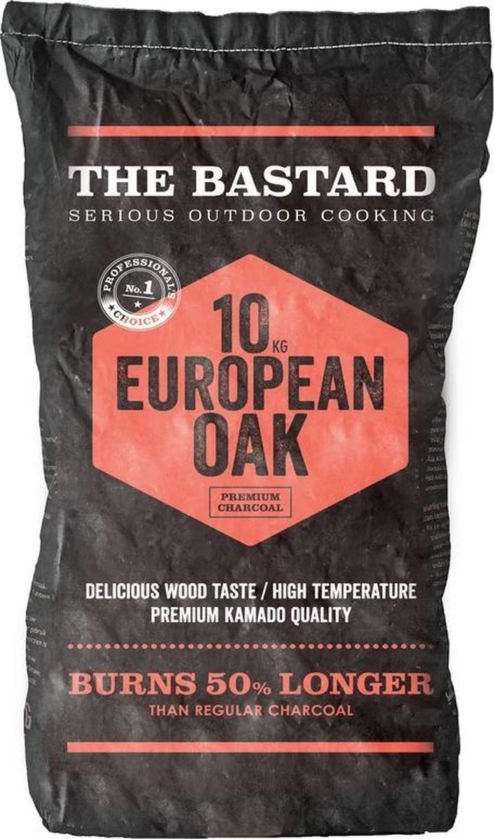 The Bastard Houtskool European Oak 10 KG 3 The Bastard Houtskool European Oak 10 KG