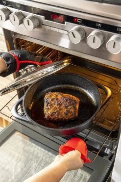 Smile 10-Delige Pannenset - Anti Aanbaklaag - Vaatwasser Bestendig - Zwart - MGK-17 -Thuiskeuken 800x1200 10