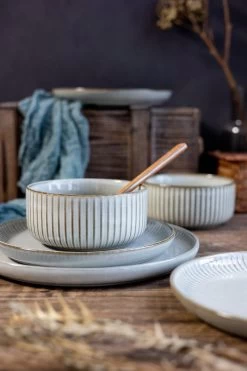 Selinex Stoneware - Serviesset - Grijs - 16 Delig 4 Persoons - CADEAUTIP - CADEAU -Thuiskeuken 800x1200 34