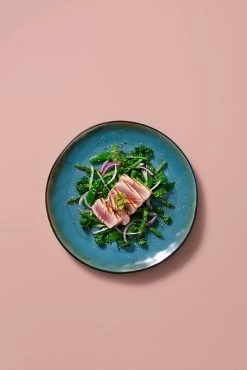 Palmer Serviesset Lotus Stoneware 6-persoons 24-delig Zwart Turquoise -Thuiskeuken 801x1200 5