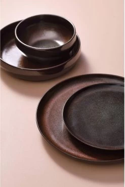 Palmer Serviesset Bama Copper Stoneware 6-persoons 24-delig Koper -Thuiskeuken 804x1200