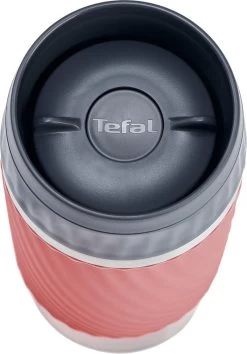 Tefal Travel Mug Easy Twist Thermobeker - Koraalrood - 0,36 Liter -Thuiskeuken 837x1200