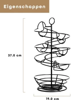 Eiermand – Eierrek – Eierhouder – Eieren – Zwart - Pasen - Tot 40 Eieren - BAULK® -Thuiskeuken 852x1200 3